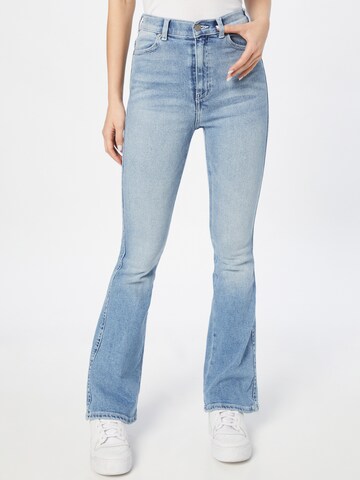 Dr. Denim Flared Jeans 'Moxy' in Blauw: voorkant