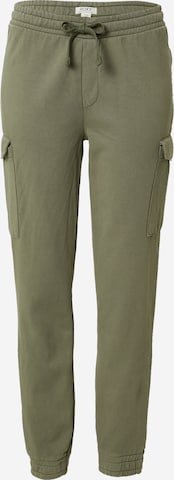 ROXY Tapered Cargo Pants 'FLIGHT TIME' in Green: front