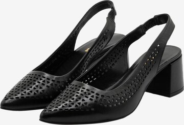 Usha Pumps in Black