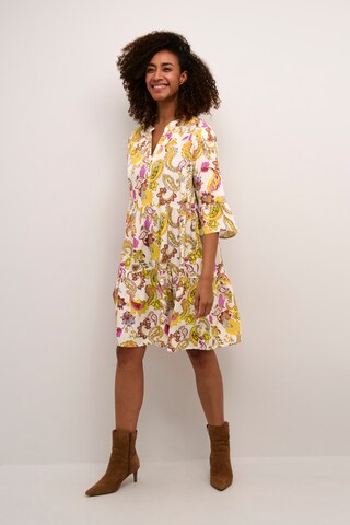 Cream Dress 'Emmiy' in Mixed colors