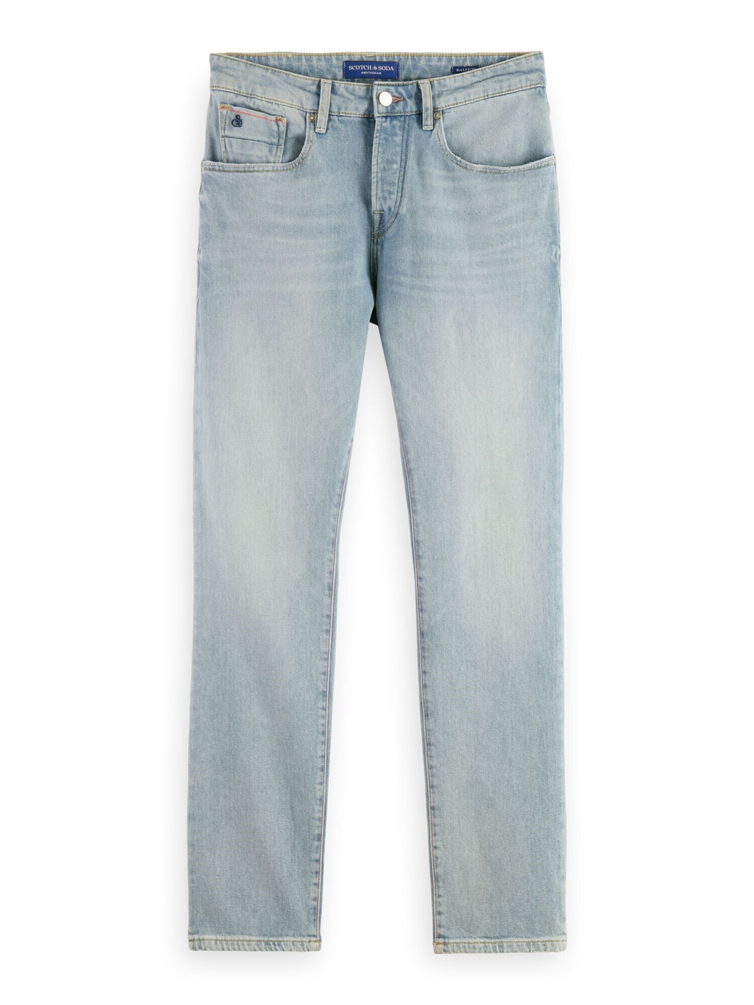 SCOTCH & SODA Slimfit Jeans 'Ralston' in Blauw: voorkant