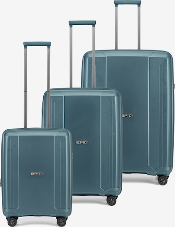 Epic Suitcase set 'Anthem' in Blue: front