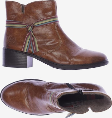 Rieker Dress Boots in 40 in Brown: front