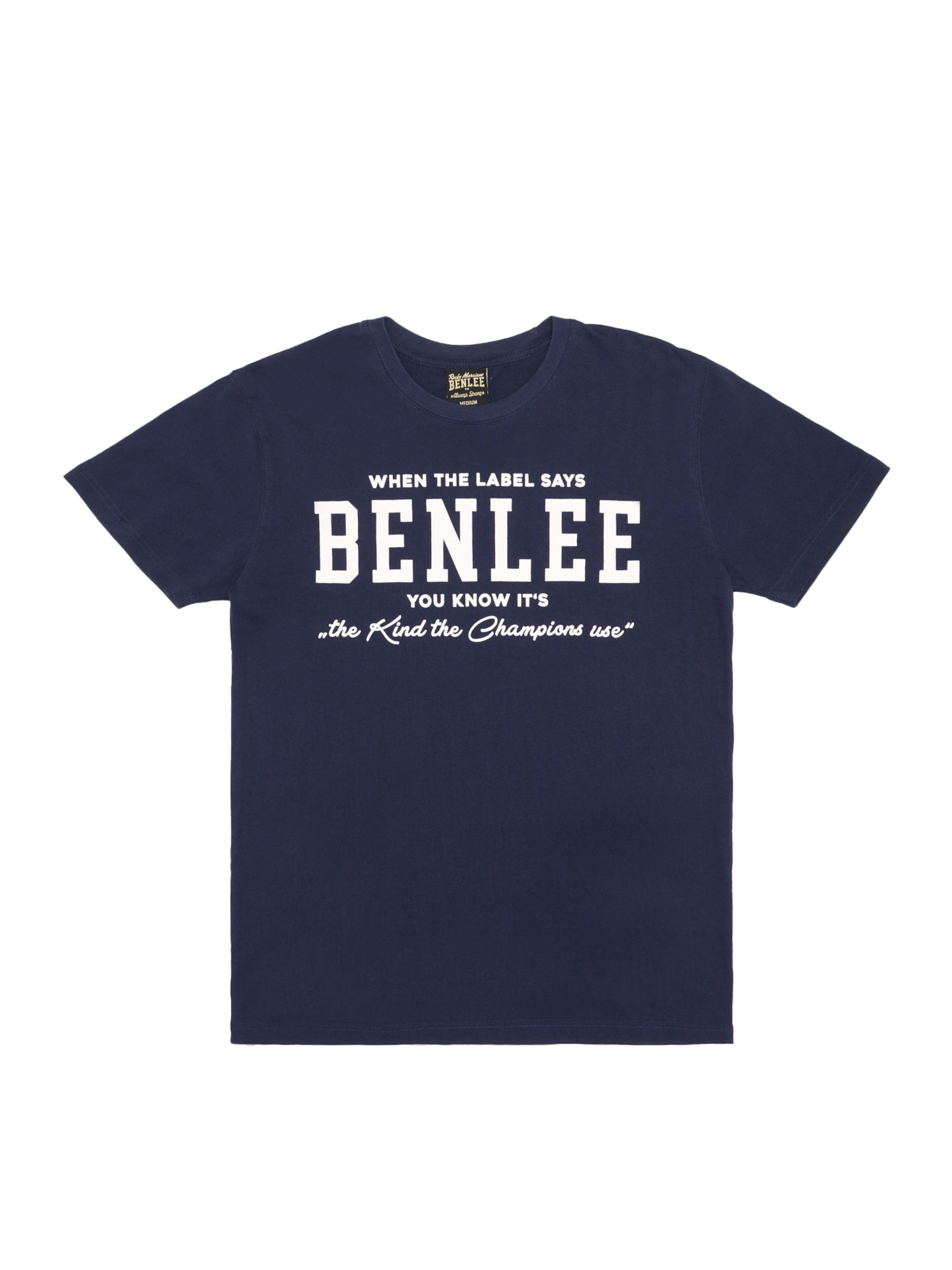 Benlee T-shirt i blå: framsida