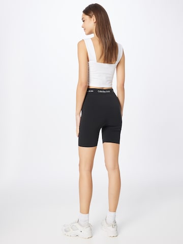 Calvin Klein Jeans Skinny Leggings 'INTARSIA' in Black