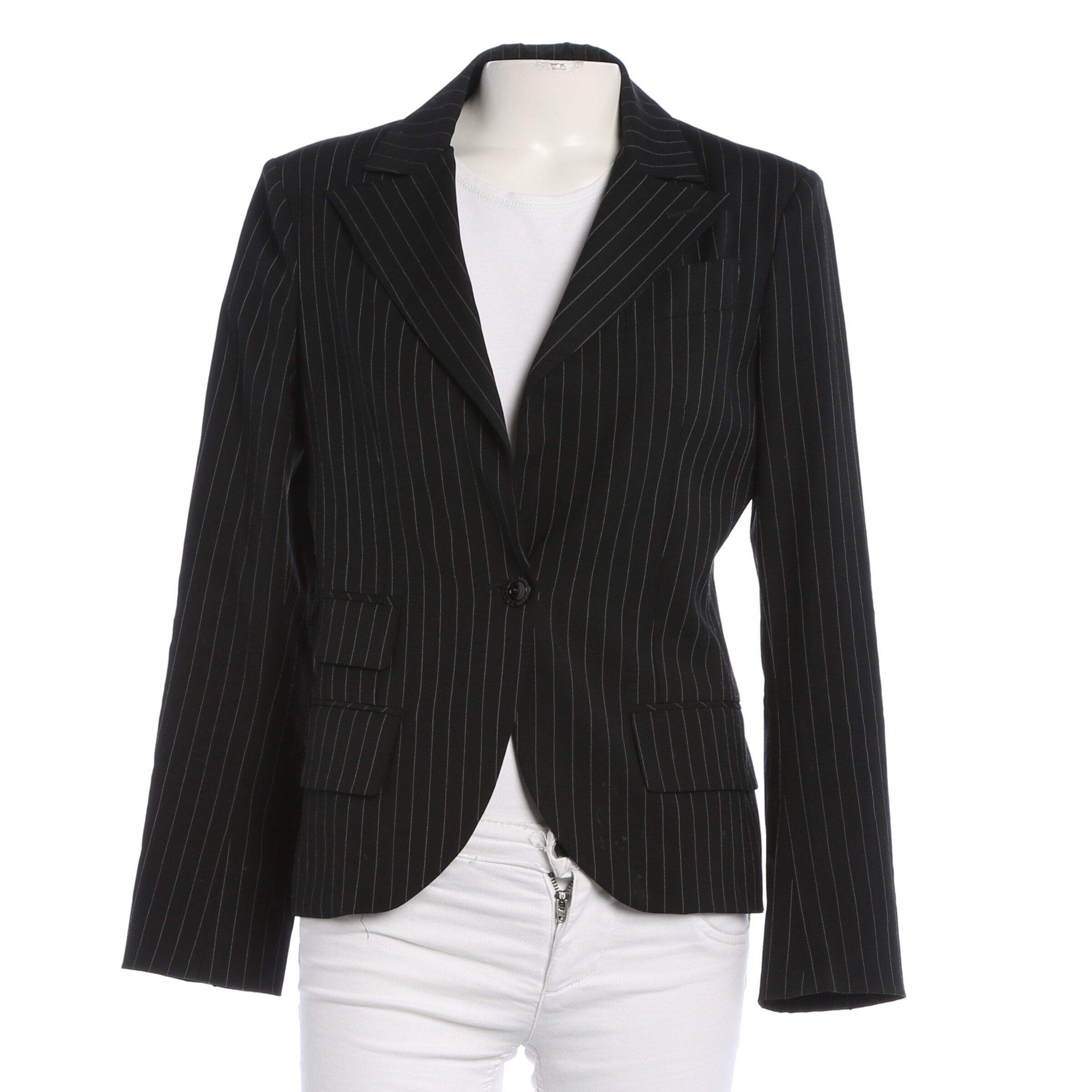 PATRIZIA PEPE Blazer in S in Black: front