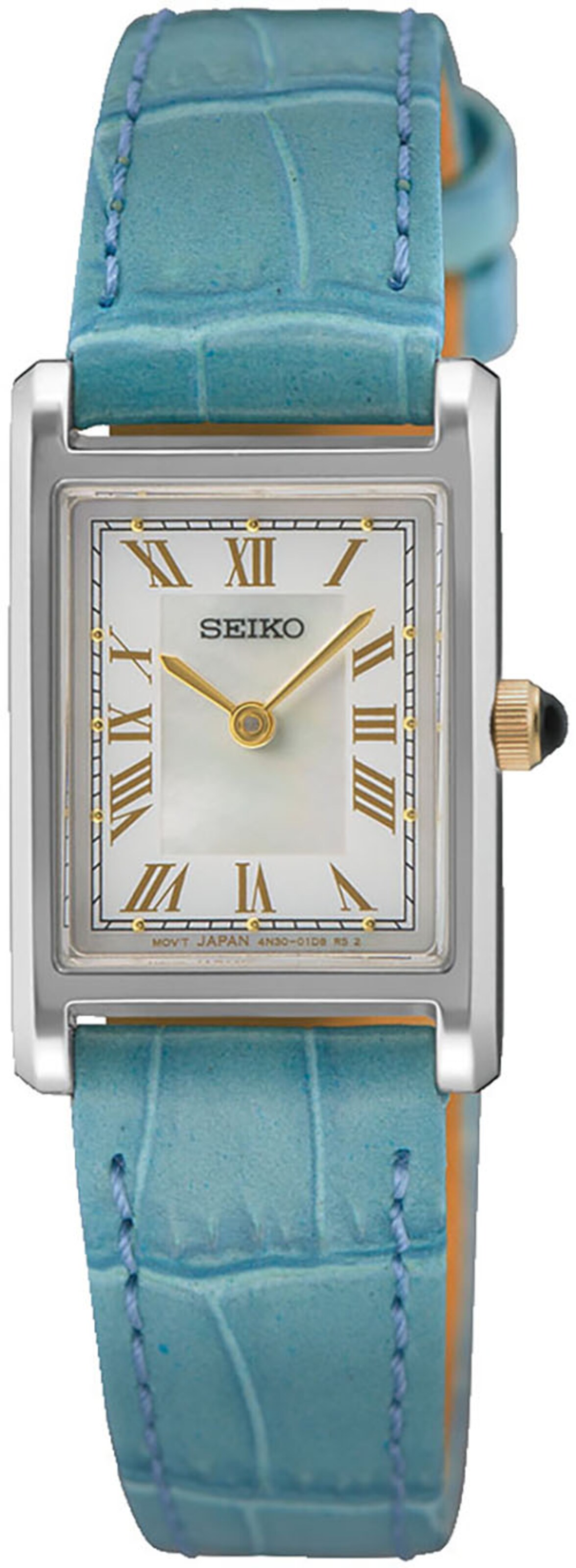SEIKO Uhr in Blau: Vorderseite