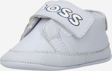 BOSS Kidswear Обувки за прохождане в синьо: отпред