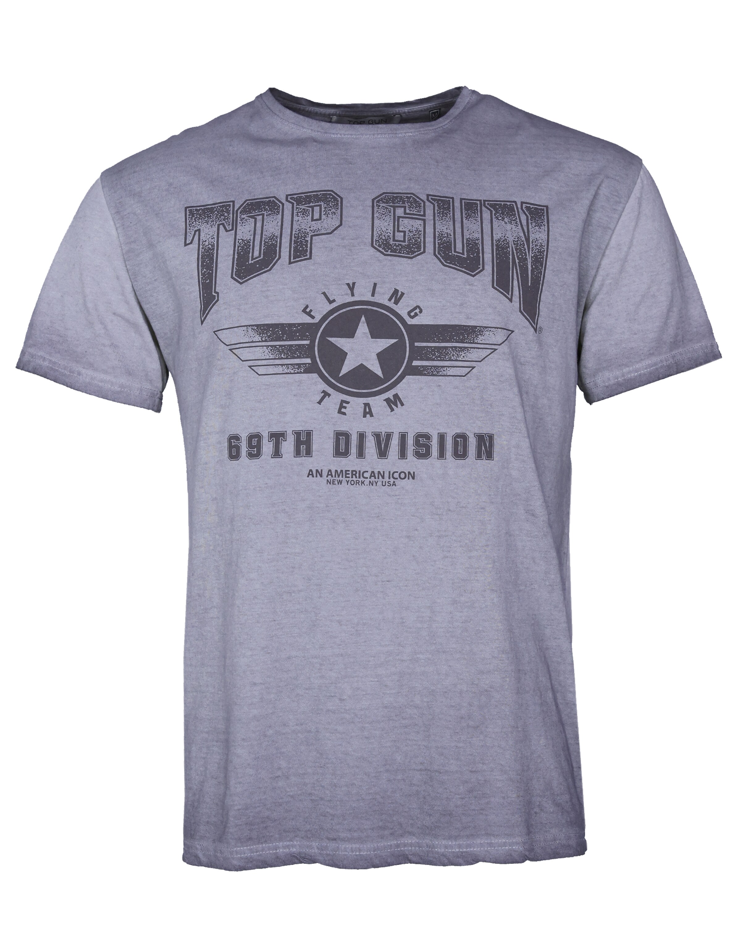 TOP GUN T-Shirt in Lila: Vorderseite