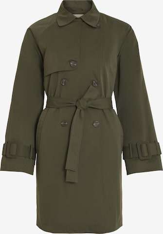 VILA - Abrigo de entretiempo en verde: frente