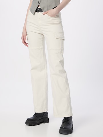 Tally Weijl Regular Cargobroek in Beige: voorkant