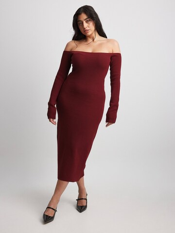 NA-KD Dress in Red: front