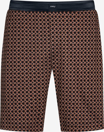 Mey Pajama Pants 'Farum' in Brown: front