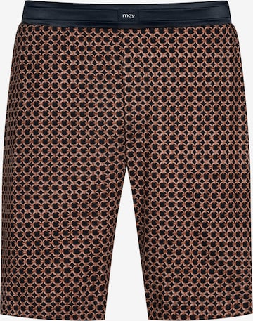 Mey Pajama Pants 'Farum' in Brown: front