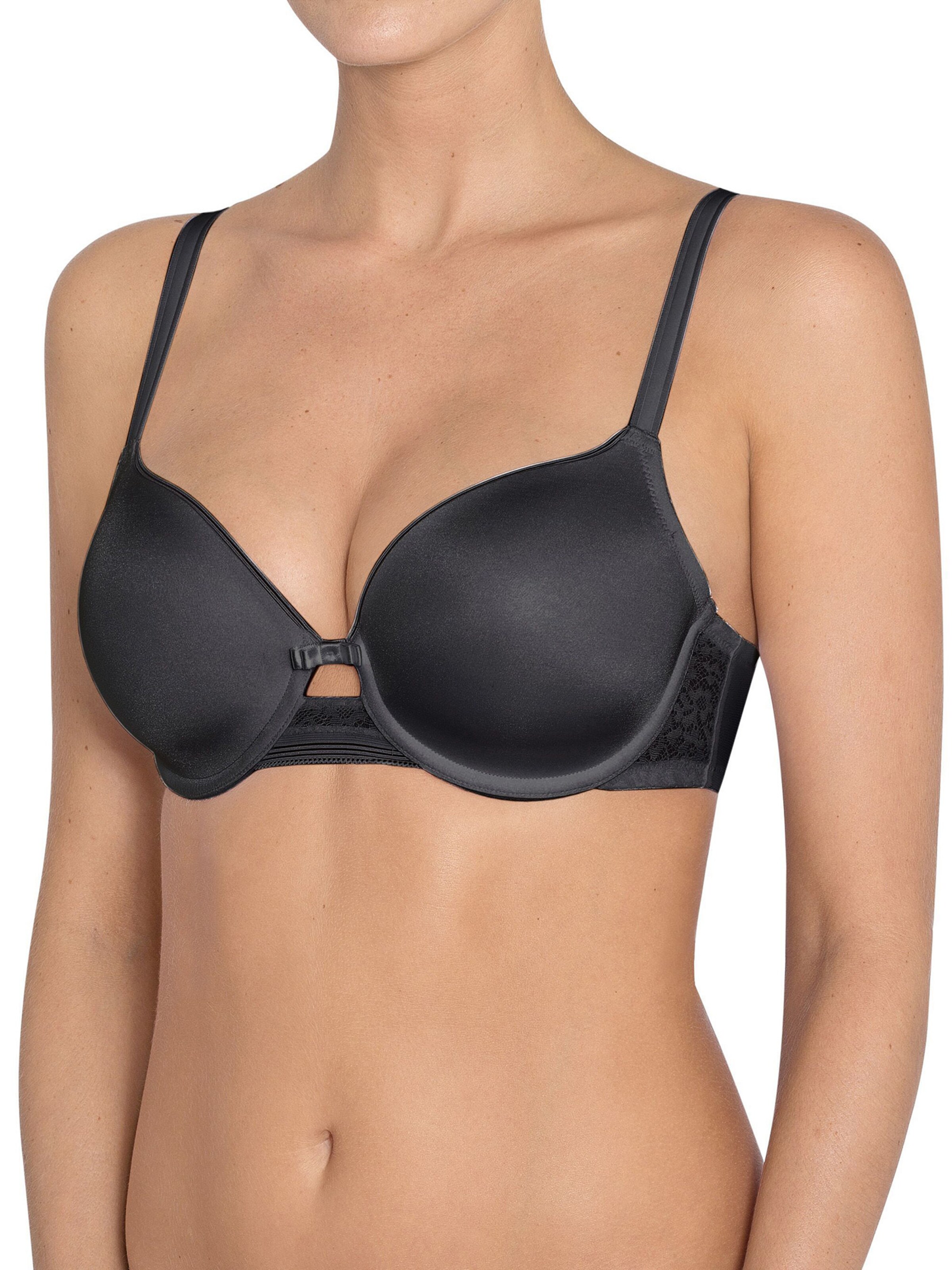 TRIUMPH T-shirt Bra ' Beauty-Full Essential ' in Black: front
