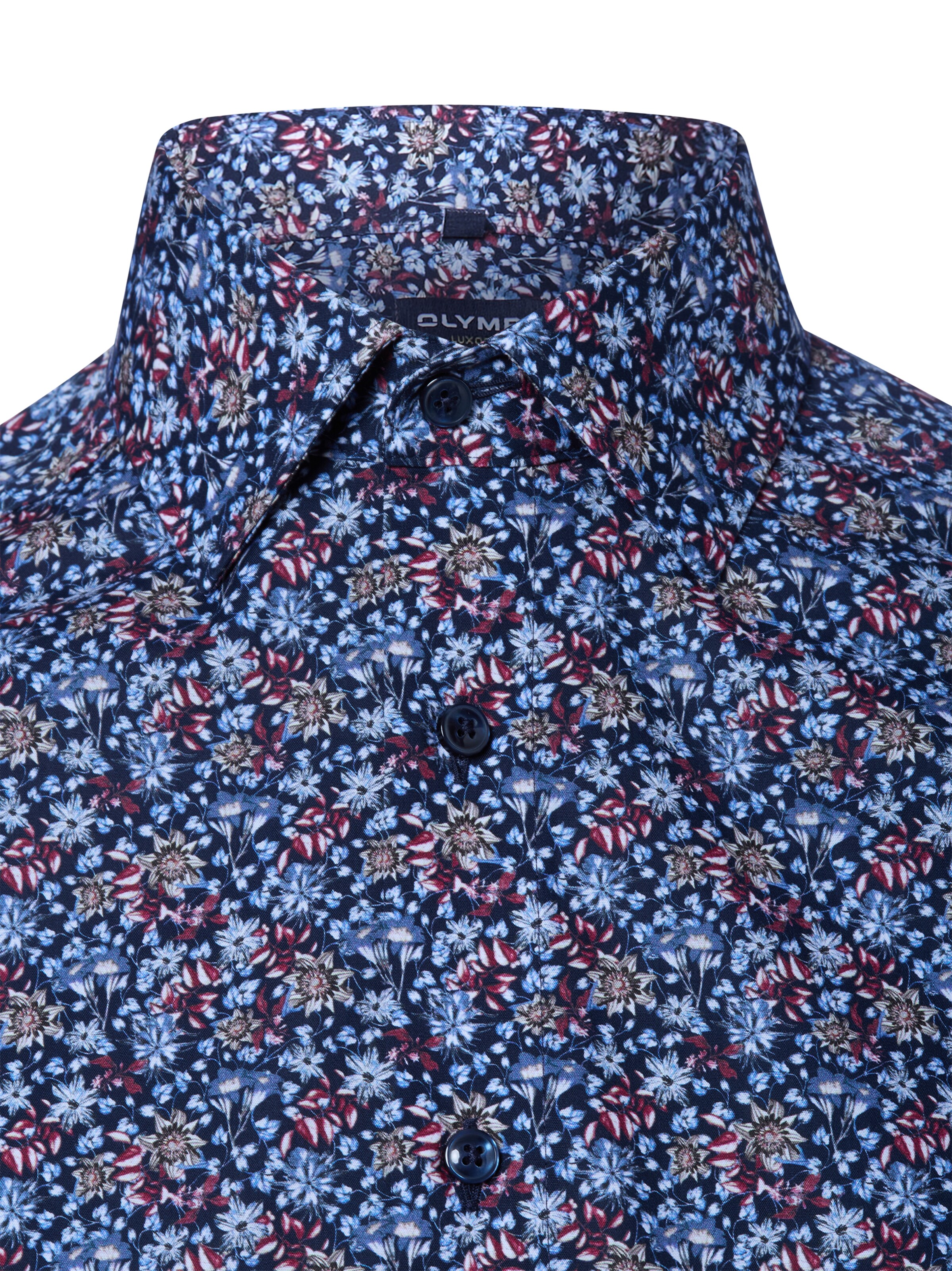 OLYMP Regular fit Button Up Shirt in Blue