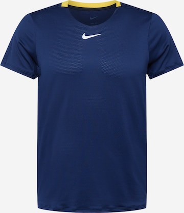 NIKE Funkcionalna majica | modra barva: sprednja stran