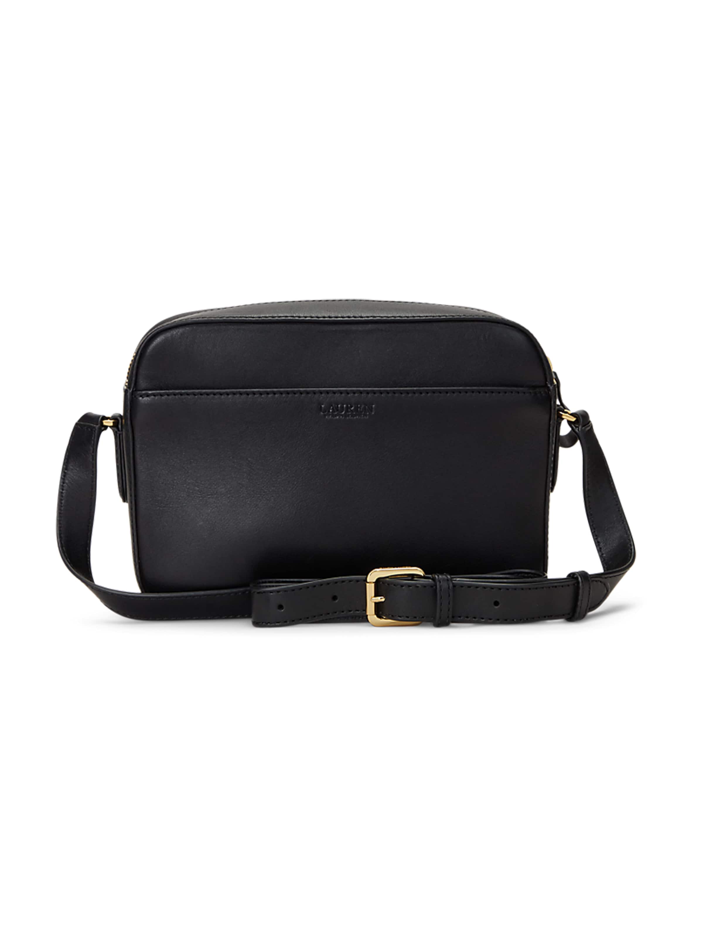 Borsa a tracolla 'MARCY' di Lauren Ralph Lauren in nero