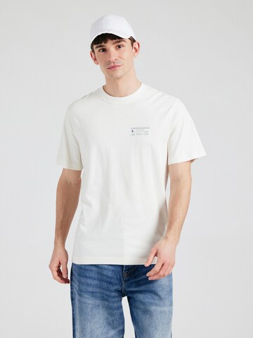Abercrombie & Fitch Μπλουζάκι σε λευκό