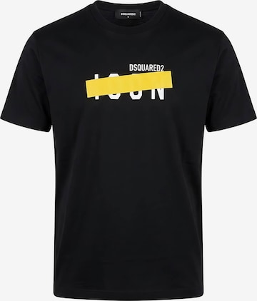 DSQUARED2 Shirt in Zwart: voorkant