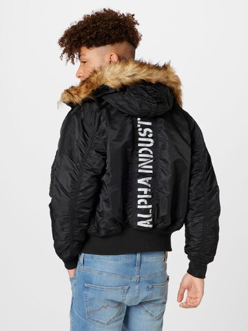 ALPHA INDUSTRIES Jacke '45P' in Schwarz