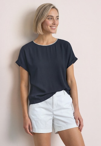 STREET ONE Shirt in Blue: front