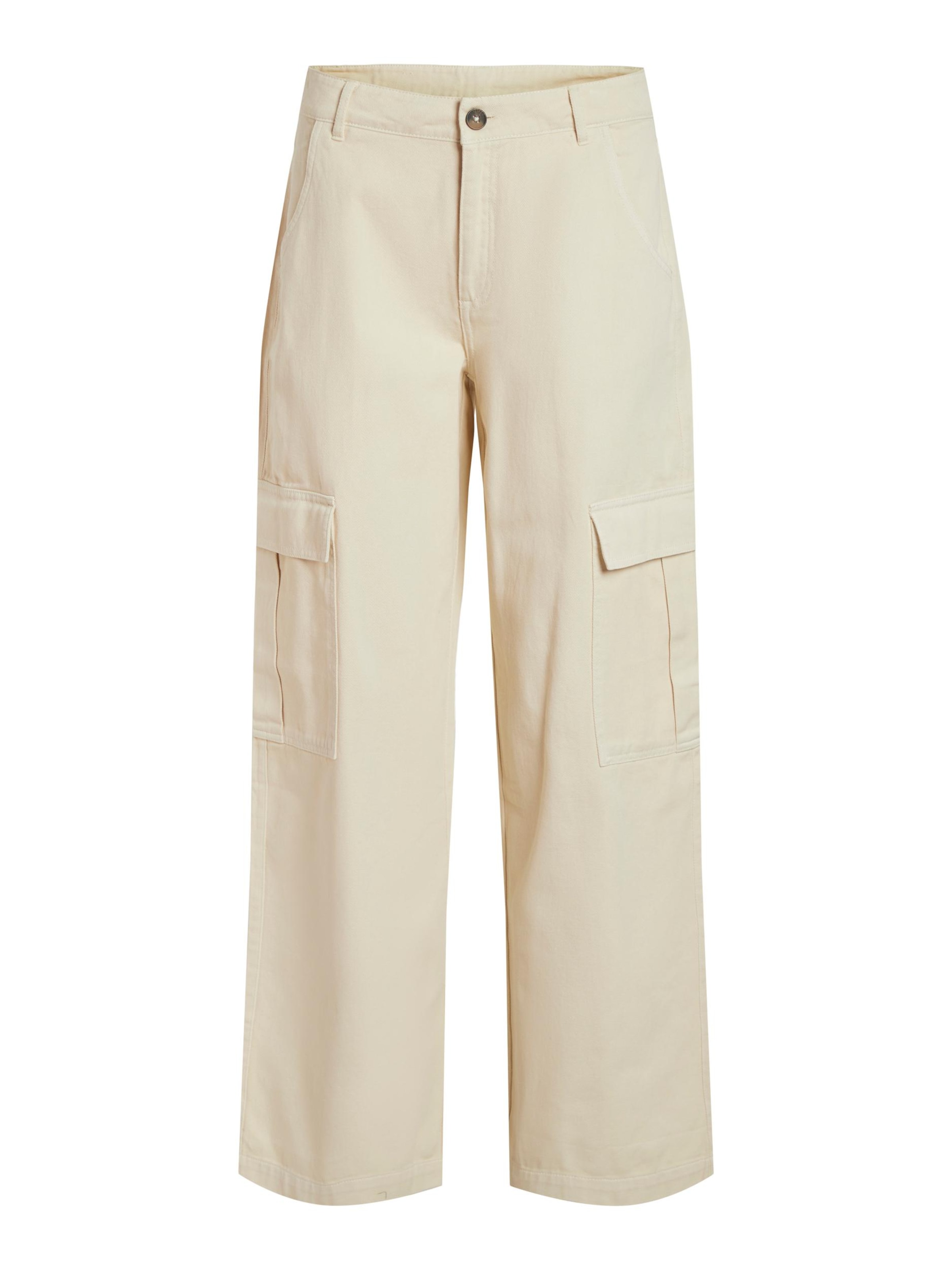 VILA Cargo jeans 'Tilo' in Beige: front