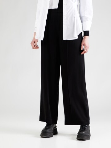 Loosefit Pantalon 'JONVALIE' ARMEDANGELS en noir : devant