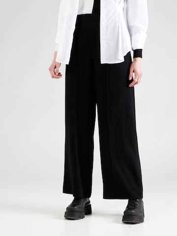 Loosefit Pantaloni 'JONVALIE' di ARMEDANGELS in nero: frontale