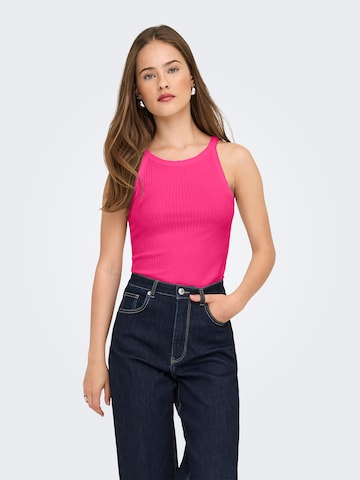 ONLY Топ 'ONLEMMA' в Ярко-розовый: спереди