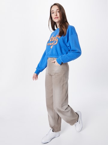 ONLY Sweatshirt 'MANDY' in Blau