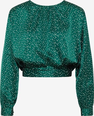 DreiMaster Klassik Blouse in Groen: voorkant