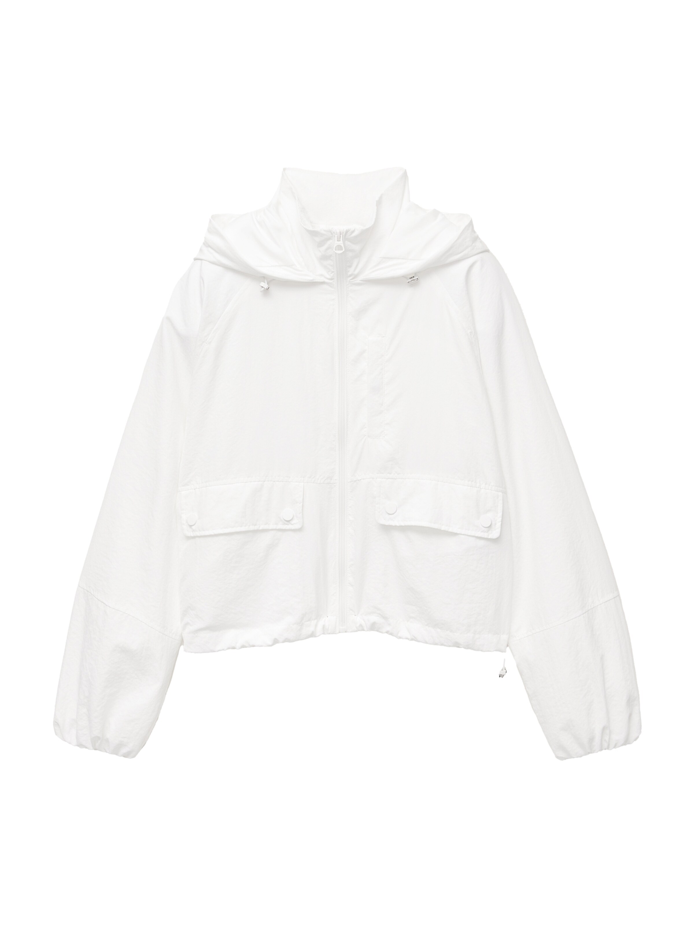 Pull&Bear Átmeneti dzseki - fehér: elől