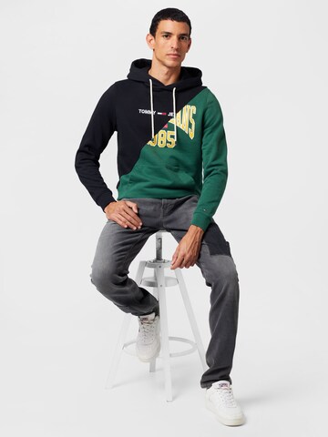 Sweat-shirt Tommy Remixed en vert