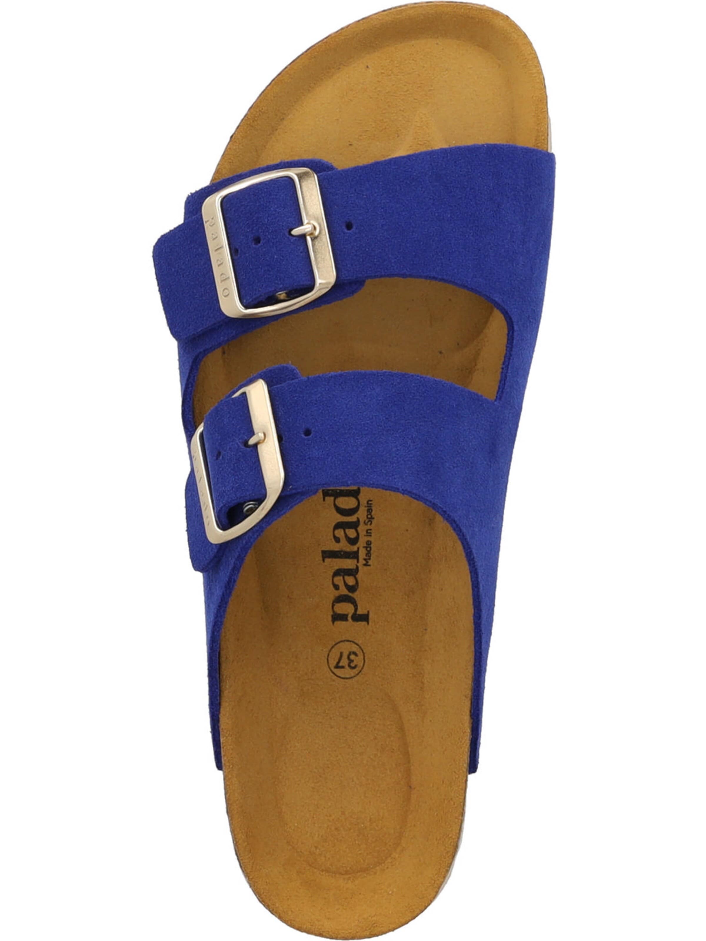Palado Mule 'Palado Korfu Suede Premium Leather' in Blue