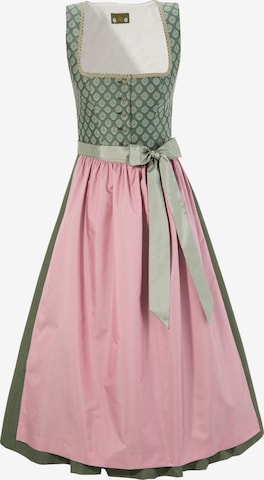 LOVE NATURE Dirndl in Green: front