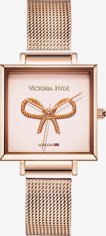 Victoria Hyde Analog Watch 'Maida' in Gold: front