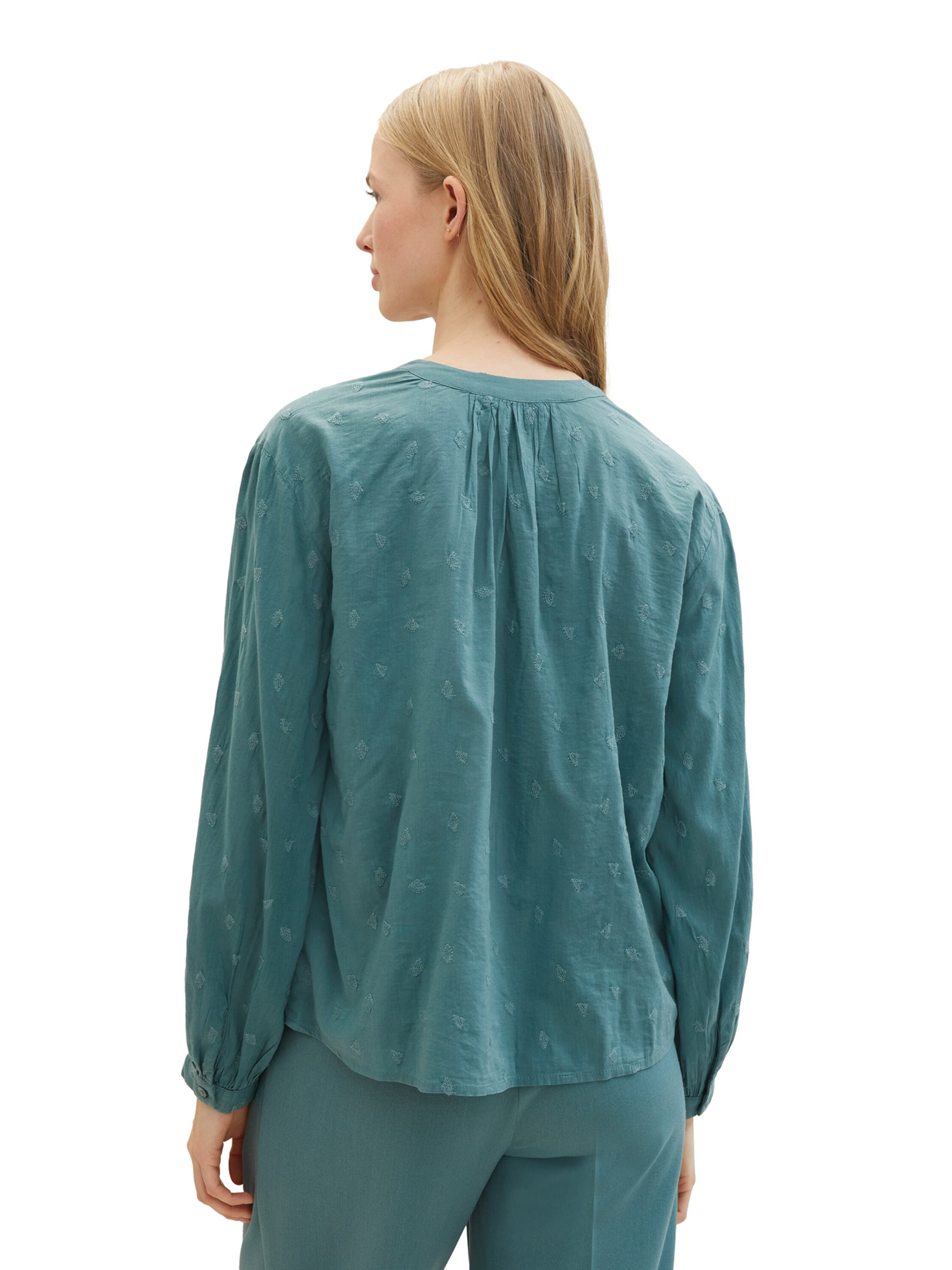 Chemisier TOM TAILOR en vert