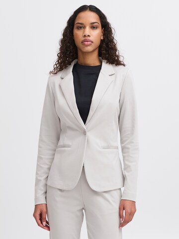 Blazer 'Kate' di ICHI in grigio: frontale