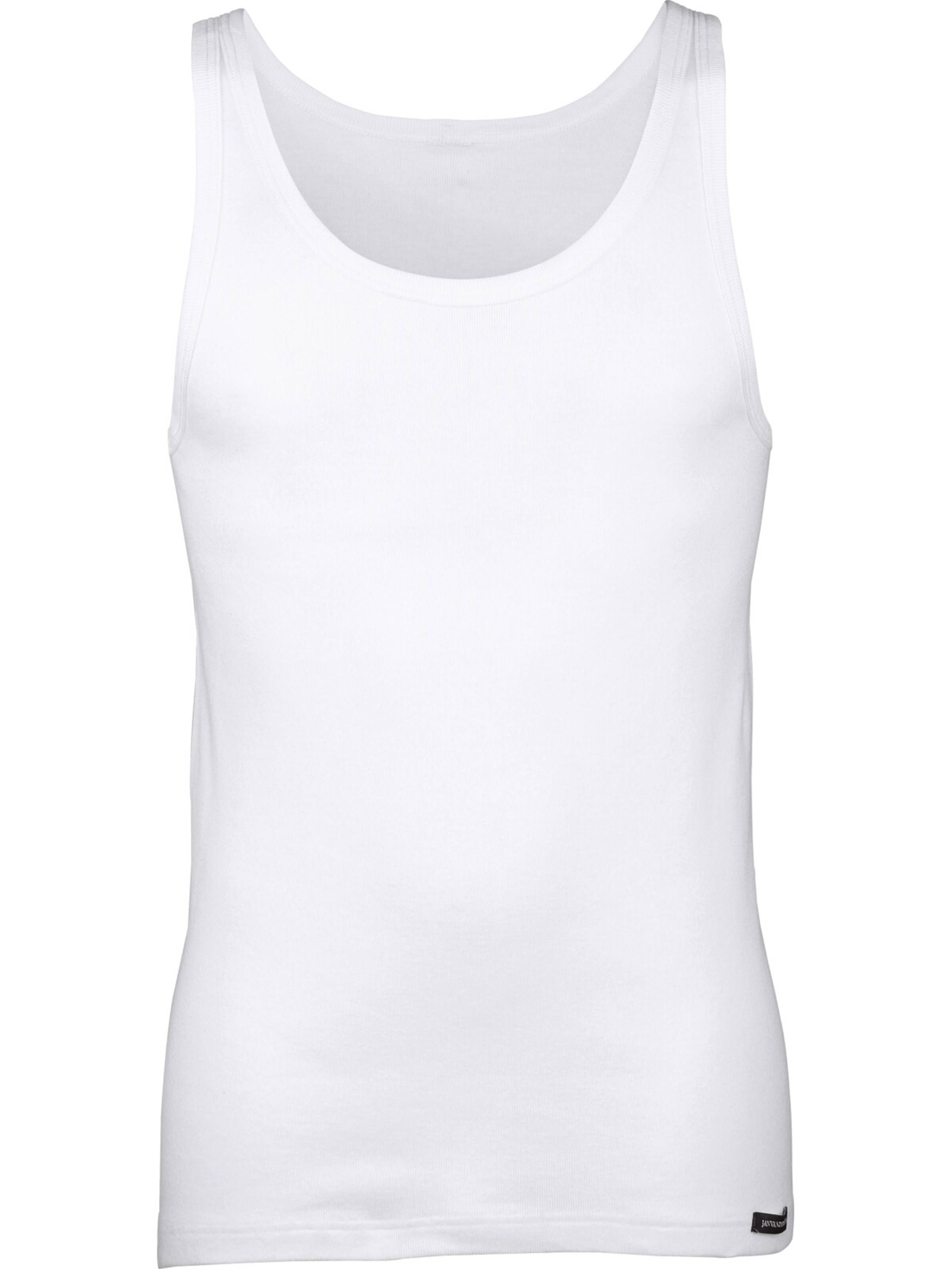 Jan Vanderstorm 2er Pack Unterhemd 'Soini' in Weiß