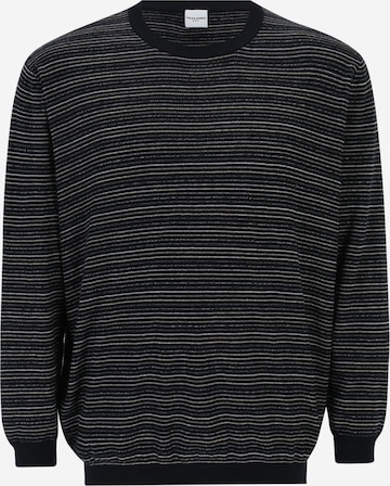 Jack & Jones Plus Sweater 'ROB' in Blue: front