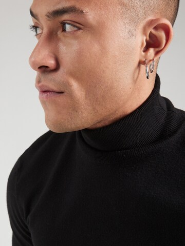 QS Pullover in Schwarz