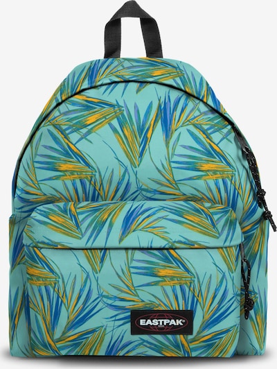 Kuprinė iš EASTPAK, spalva – mėlyna / vandens spalva / šafrano spalva, Prekių apžvalga