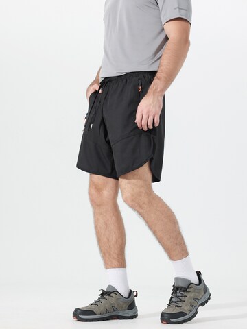 YOUTHUP Loose fit Workout Pants 'KORFLEX' in Black