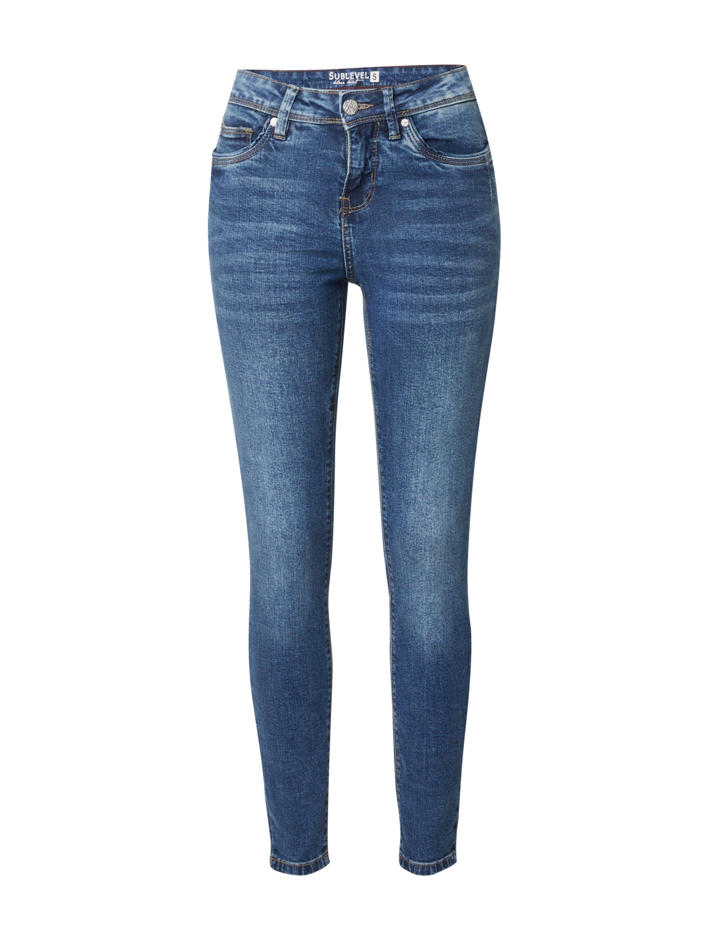 Sublevel Skinny Jeans i blå: forside