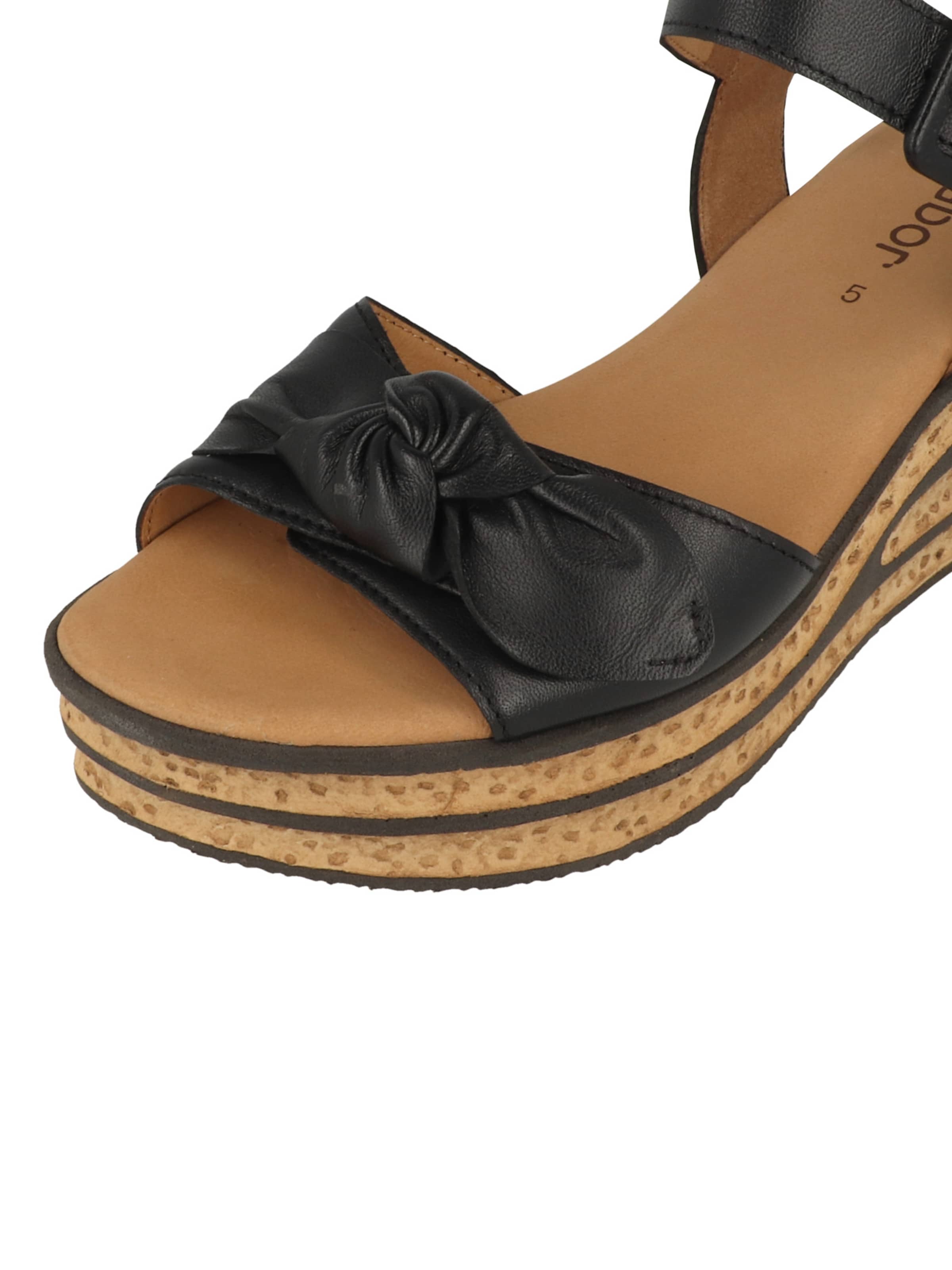 GABOR - Sandália em preto