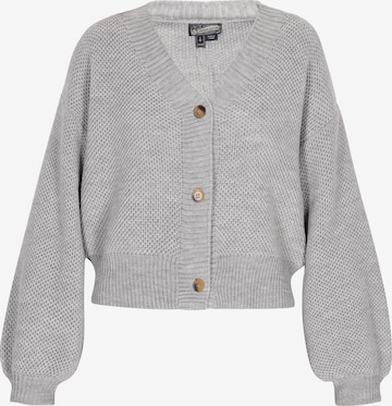 Cardigan DreiMaster Vintage en gris : devant