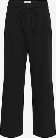 Wide Leg Pantalon à pince 'KBRo' KAREN BY SIMONSEN en noir : devant