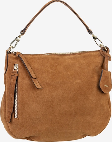 ABRO Handtasche 'Juna' in Braun: Vorderseite