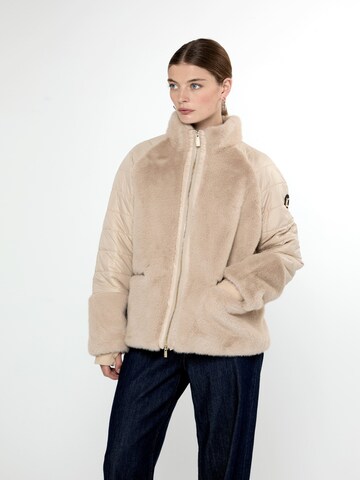 Lola Casademunt Winterjacke in Beige: Vorderseite